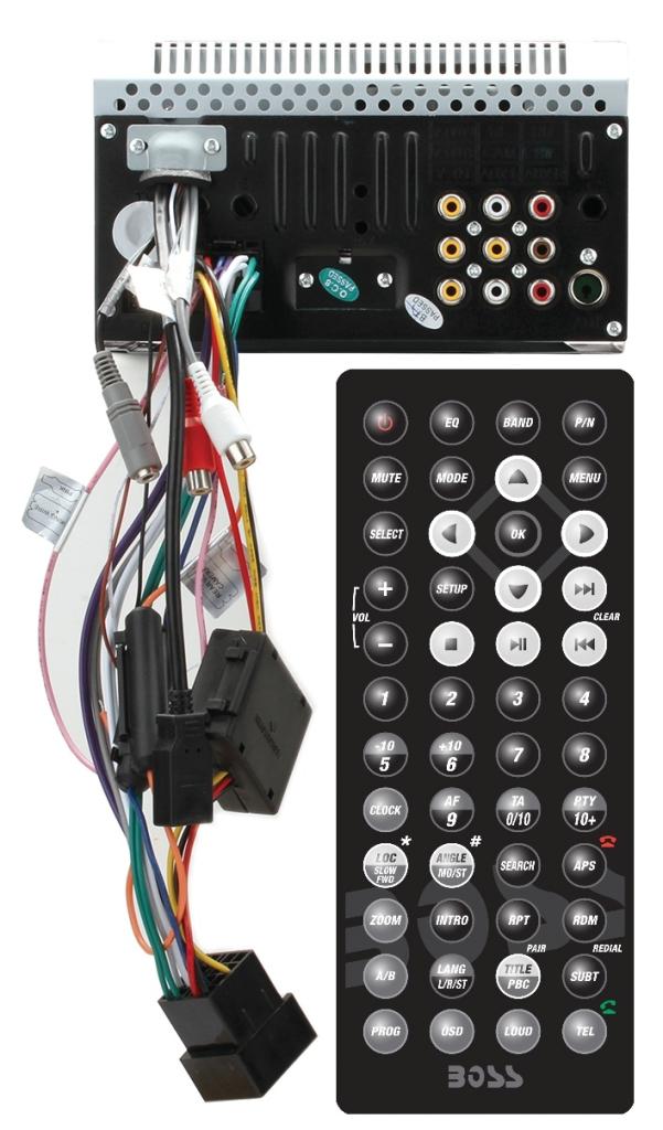 Amazon.com: BOSS Audio Systems BV9368I Double-DIN 6.2 Inch ... boss rear view camera wiring diagram 